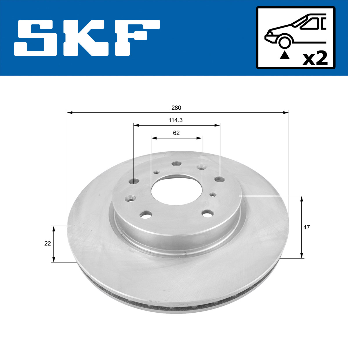 SKF VKBD 80100 V2 спирачен...